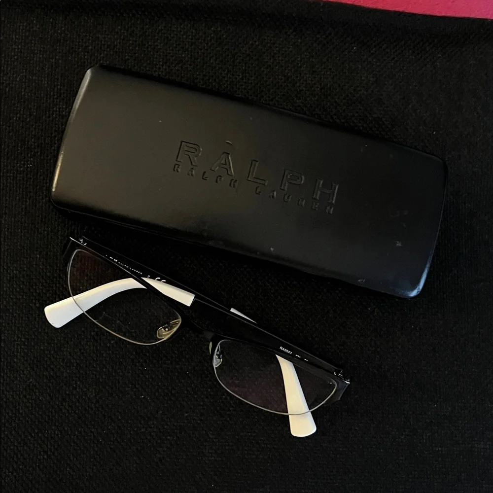 Ralph Lauren Black Eyeglasses EUC
